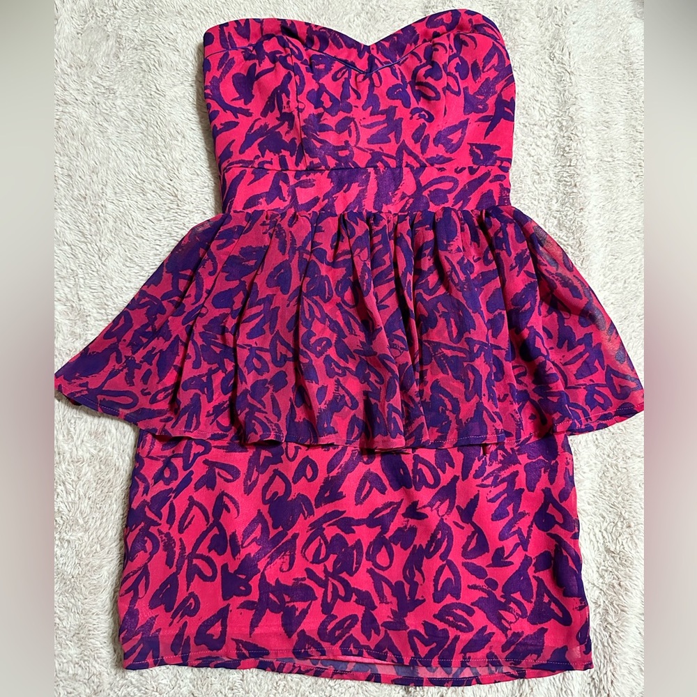 Forever Unique Graffiti Dress European Size 8